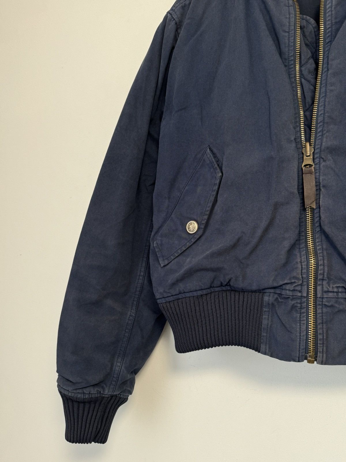 Alpha Industries Alpha Industries Vintage Bilateral Bomber Size US L / EU 52-54 / 3 - 4 Thumbnail