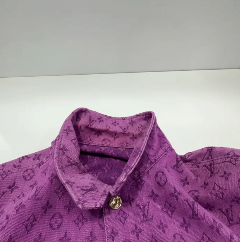 Louis Vuitton Louis Vuitton All-over print denim jacket Size US L / EU 52-54 / 3 - 11 Thumbnail