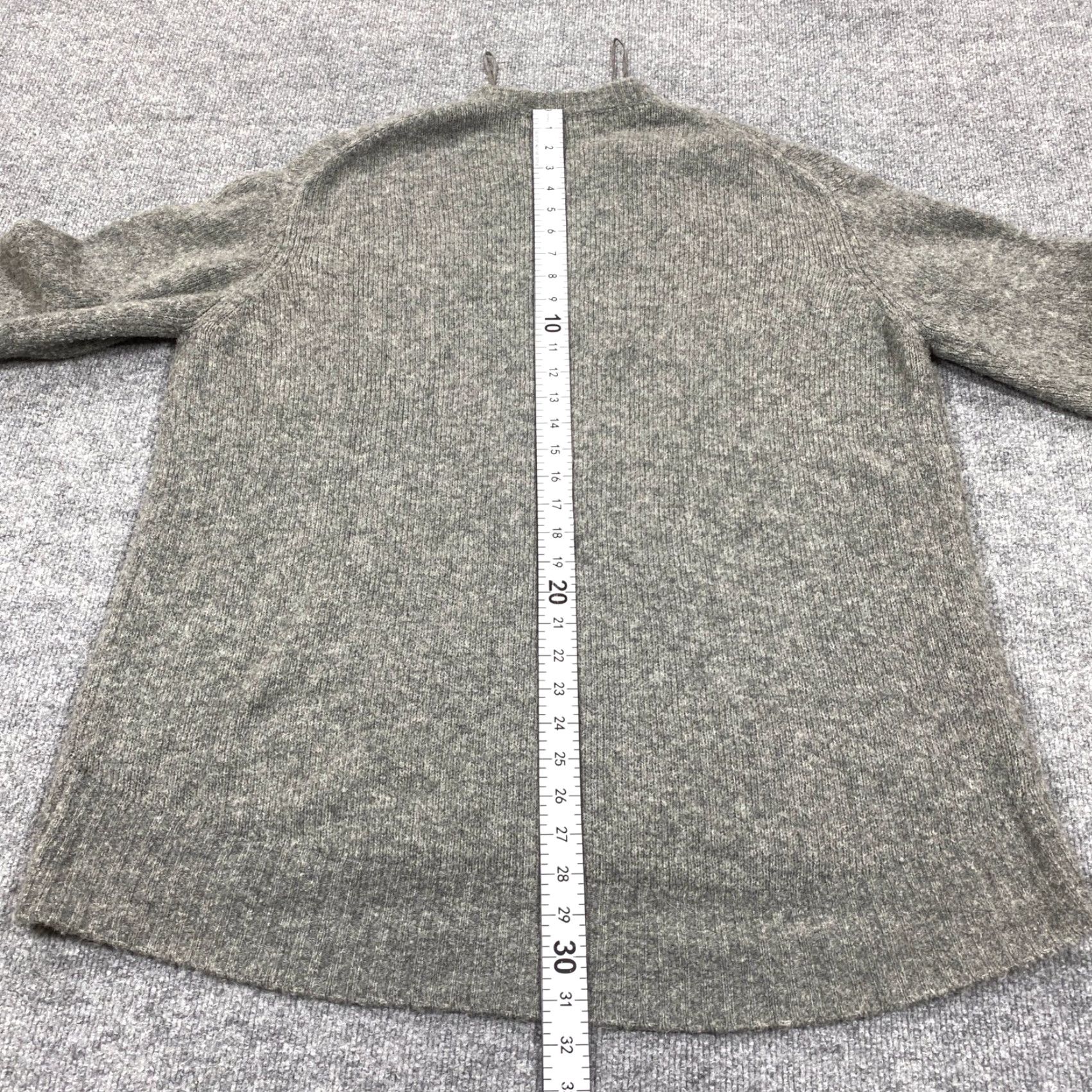 Zara Zara Knit Pullover Sweater Mens M Gray Wool Blend Relaxed Crew Neck Knit Solid Heathered Relaxed Fit Casual Mens Size US M / EU 48-50 / 2 - 7 Thumbnail