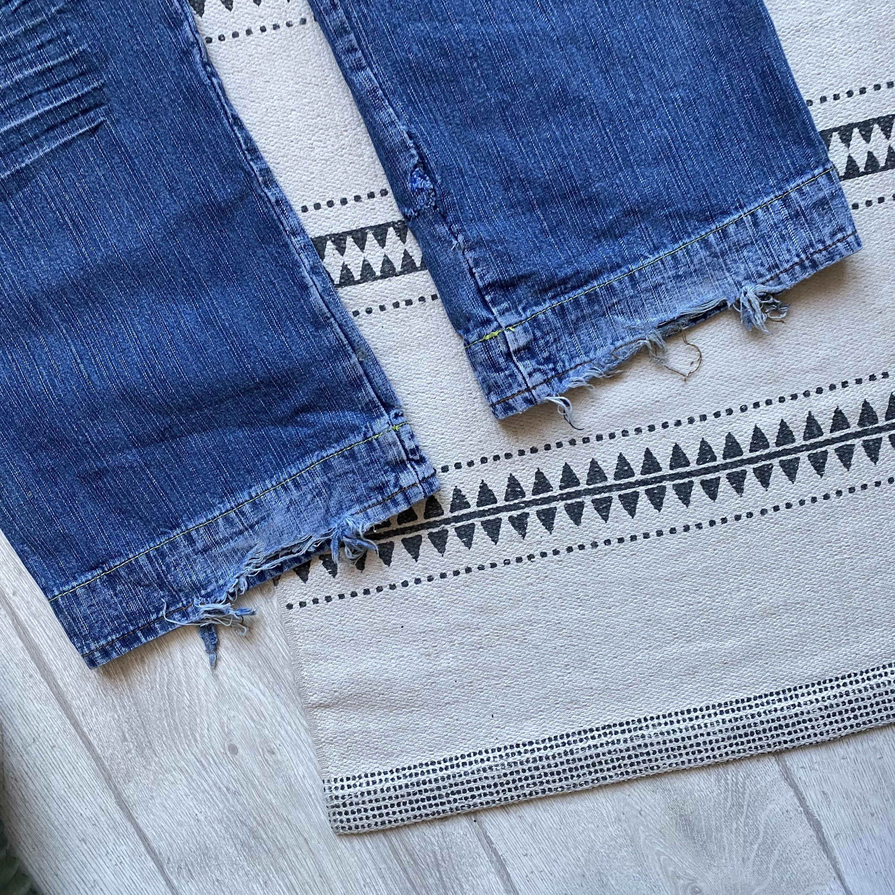 If Six Was Nine 👖Vintage 2000s Avant-garde ifsixwasnine jeans Distressed Size US 32 / EU 48 - 8 Thumbnail