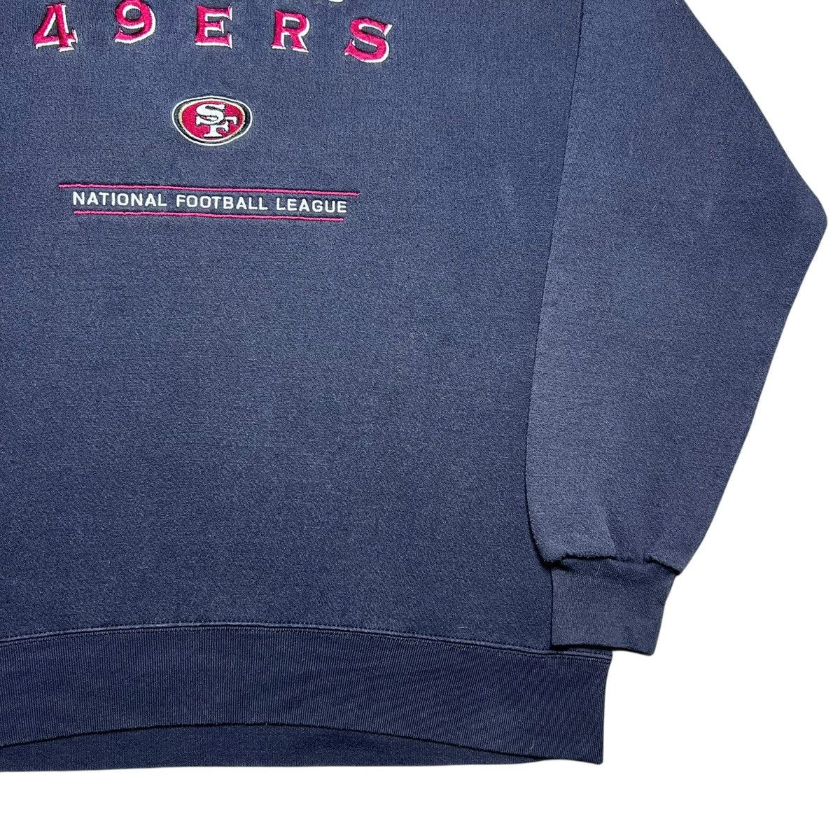 NFL 90s NFL San Francisco 49ers Lee Sport Embroidered Sweatshirt Size US L / EU 52-54 / 3 - 15 Thumbnail