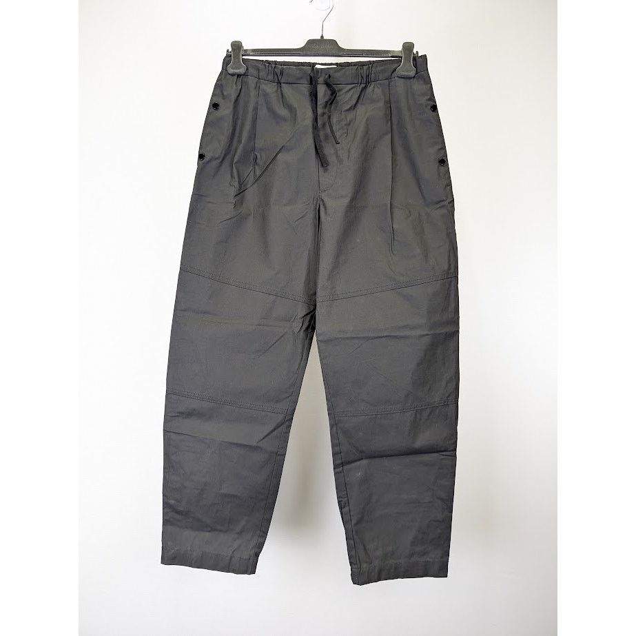 Bottega Veneta o1rshd1 Technical Coated Toile Pants in Black Size US 32 / EU 48 - 2 Thumbnail