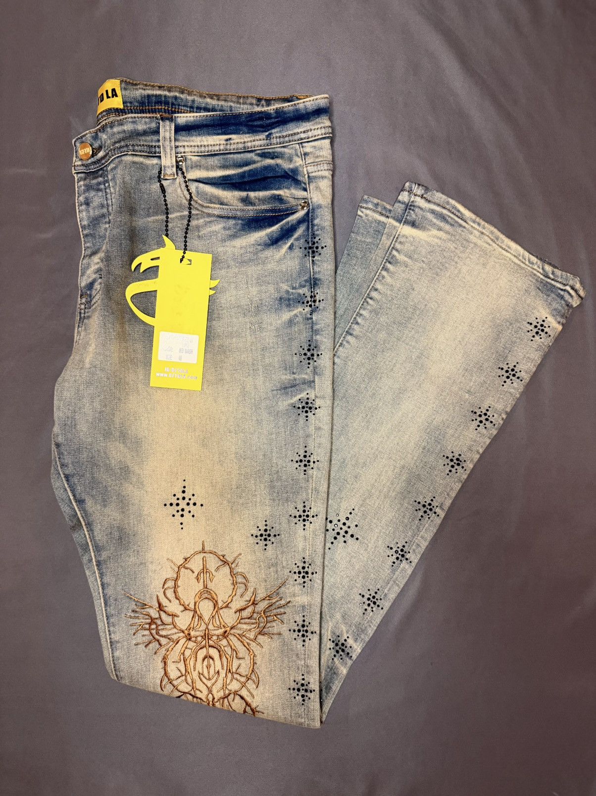 Other Gftd LA designer premium denim jeans Size US 40 / EU 56 - 3 Thumbnail