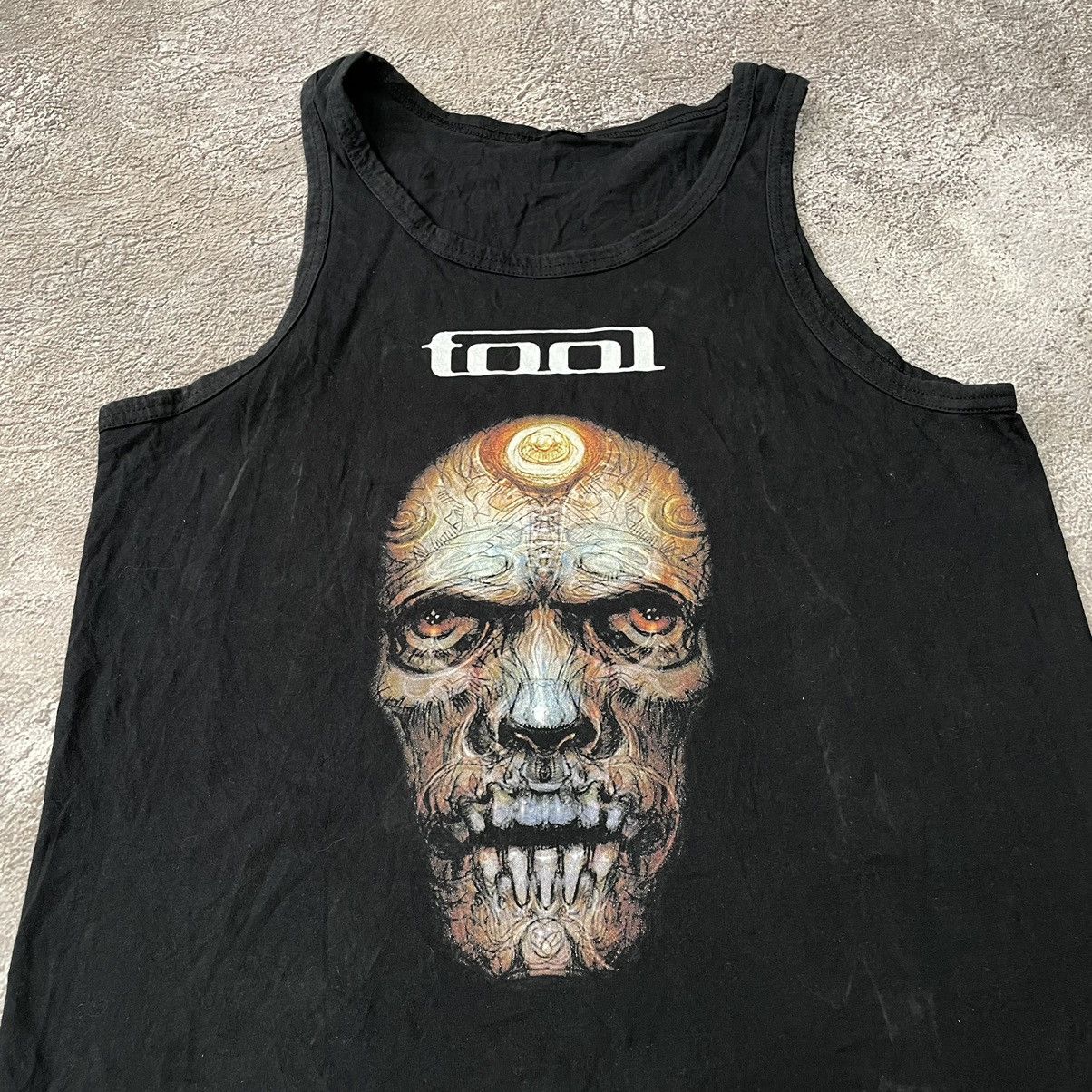 Vintage Vintage 00s Tool Band Graphic Tee Dark Horror Grunge Slim M Size US M / EU 48-50 / 2 - 4 Thumbnail
