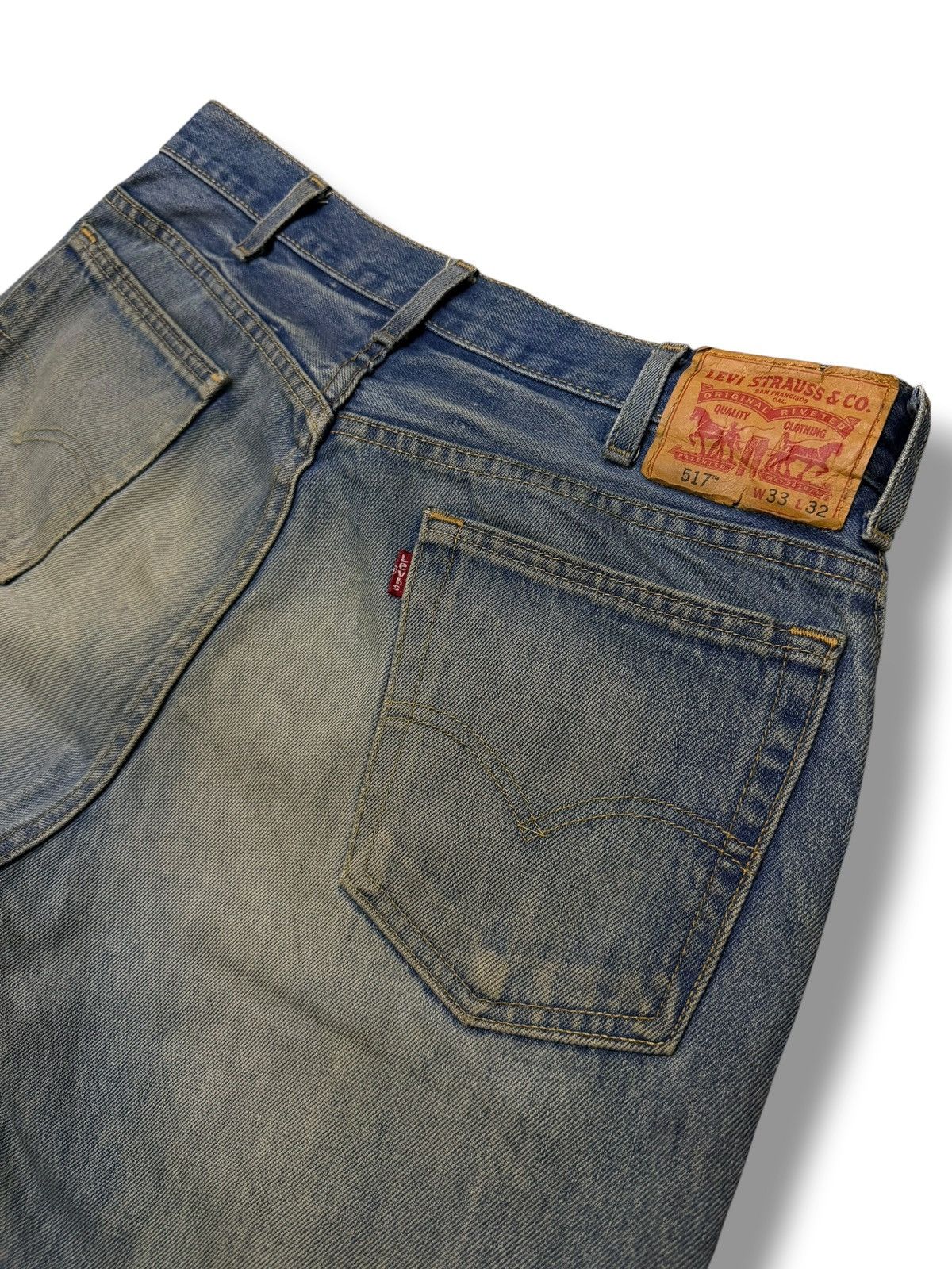 Levi's Vintage Levi’s 517 Denim Jeans | Relaxed Bootcut Fit | W34 Size US 34 / EU 50 - 8 Thumbnail