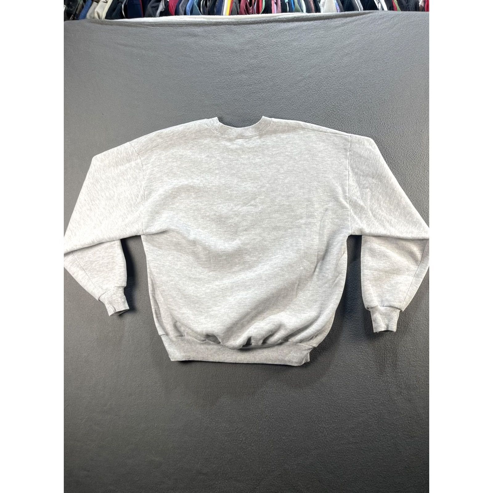 Jerzees VINTAGE Jerzees Sweatshirt Womens XL Gray Bunny Carrot Easter Crewneck USA 90s Mens Size XL / US 12-14 / IT 48-50 - 2 Thumbnail