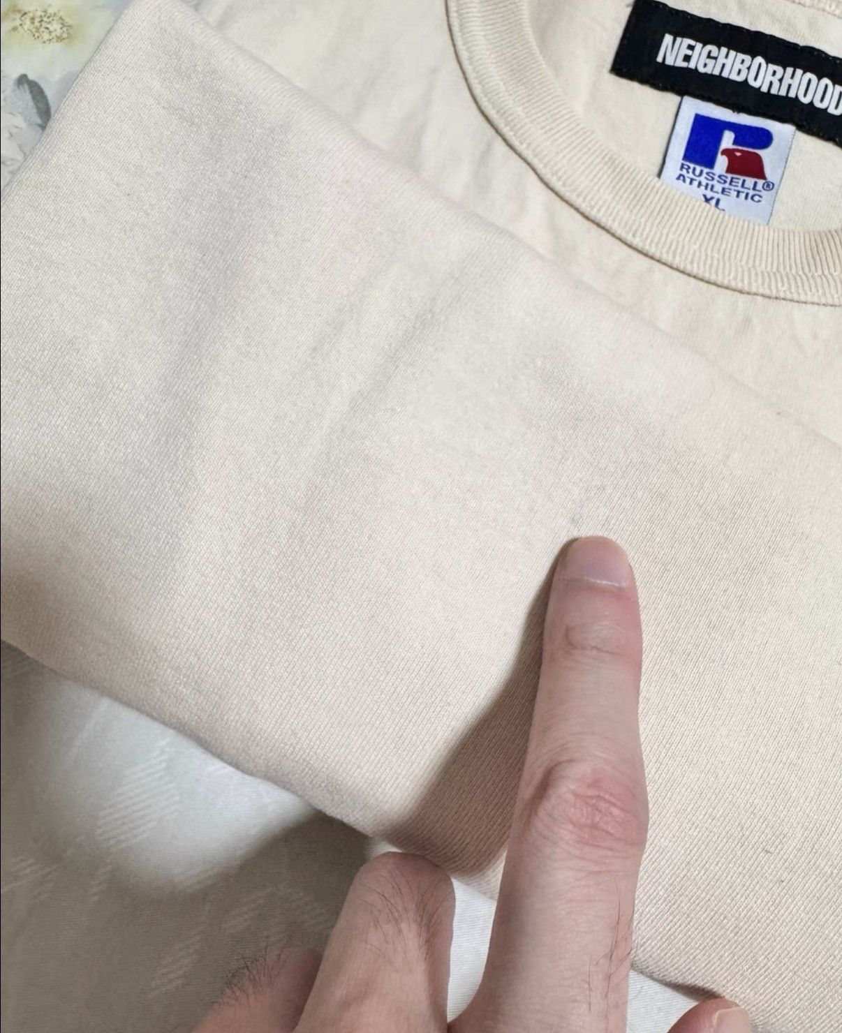 Neighborhood Neighborhood x Russell 22SS Collaboration Short Sleeve Tee Size US XL / EU 56 / 4 - 8 Thumbnail