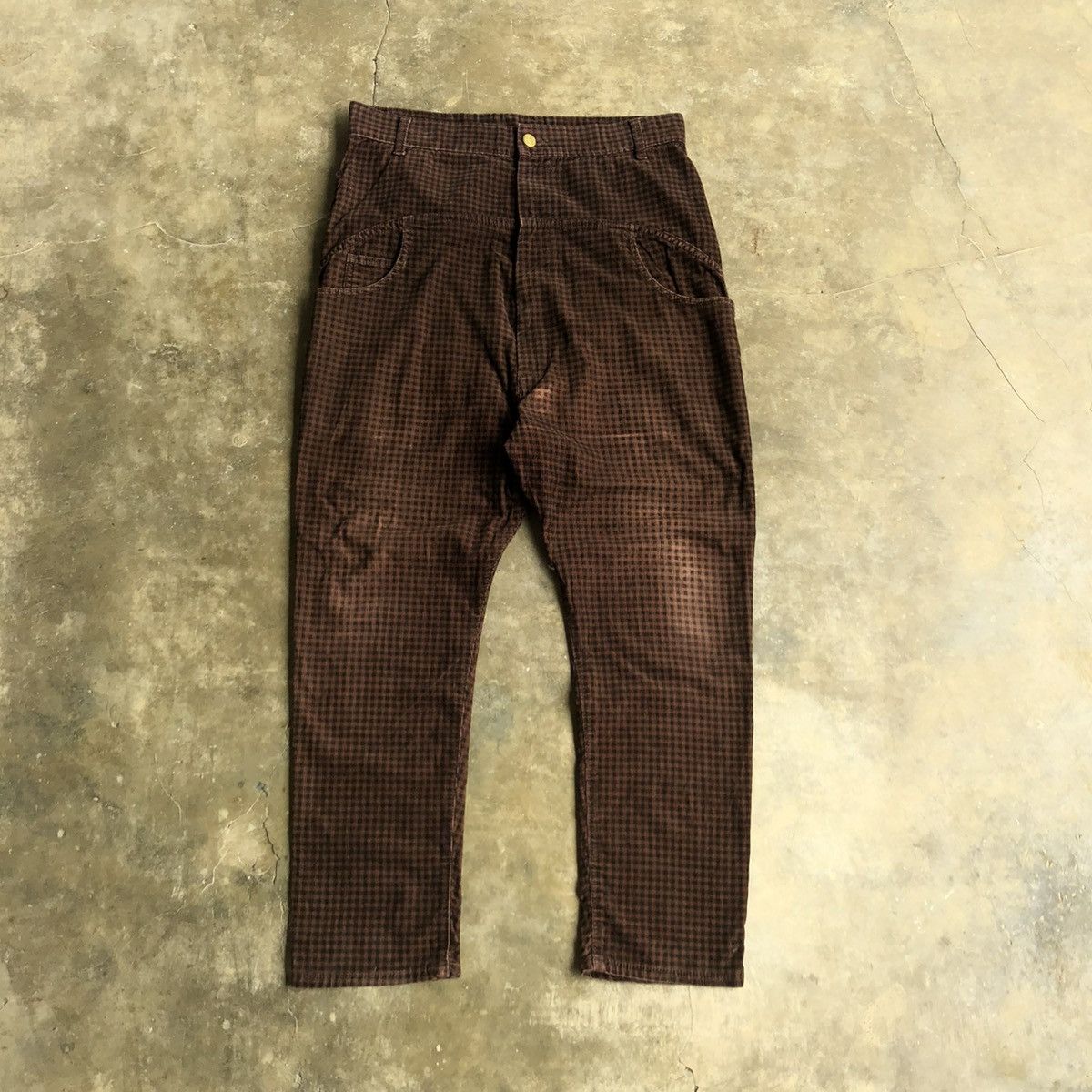 mercibeaucoup Mercibeaucoup by Issey Miyake Carrot Corduroy Pants Designer Size US 31 - 8 Thumbnail