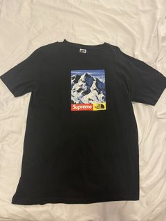 North face supreme outlet mountain tee