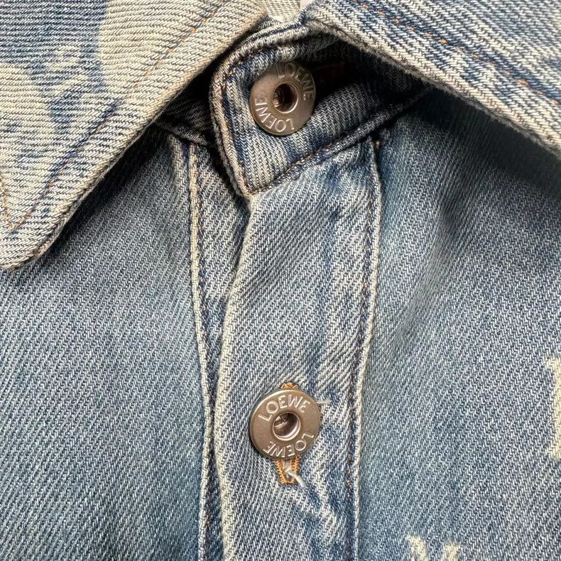 Loewe LOEWE Paula's series eclipse denim shirt jacket Size M / US 6-8 / IT 42-44 - 4 Thumbnail