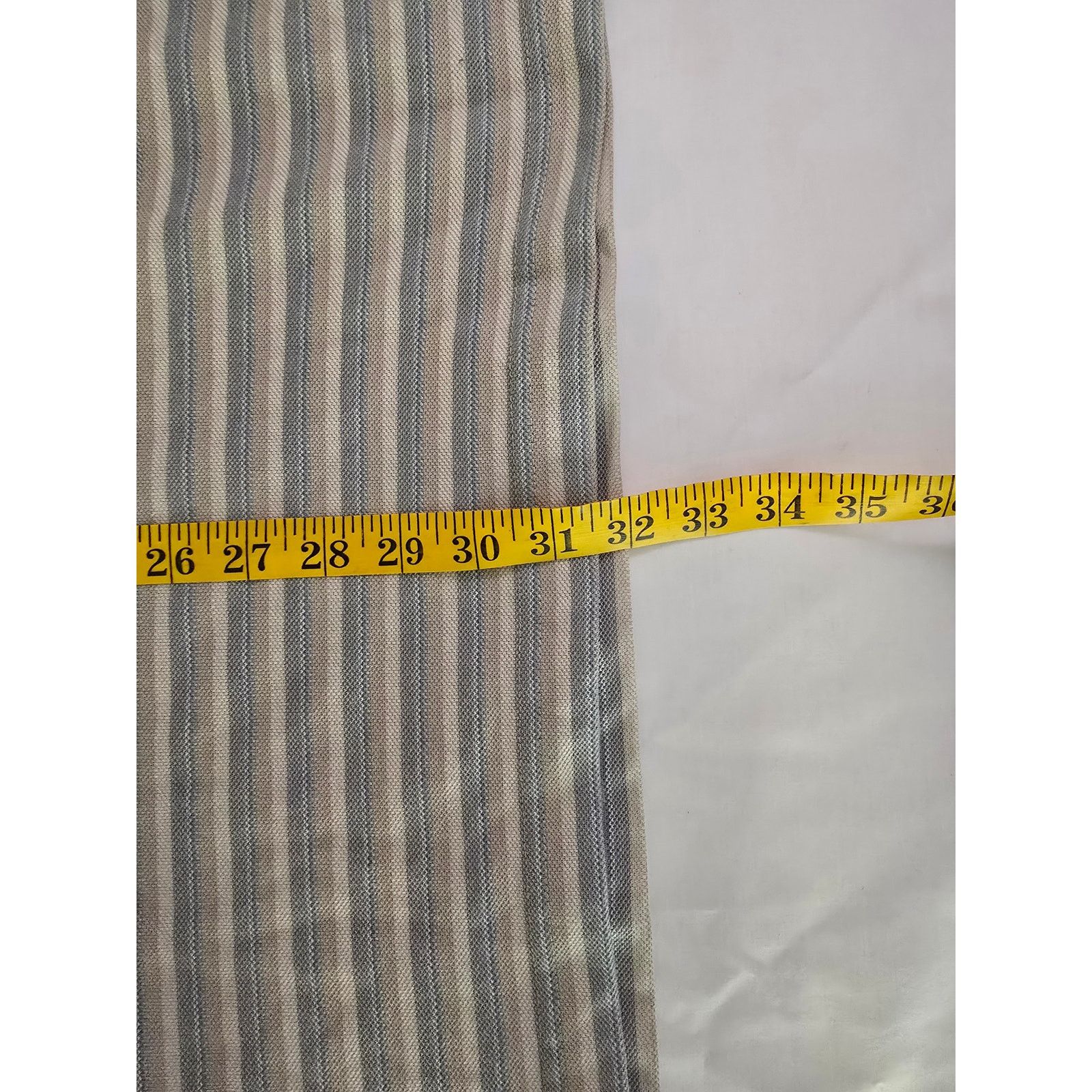 Van Heusen Vintage Van Heusen Polo Striped Beige XL Over Easy Shirt Size US XL / EU 56 / 4 - 7 Thumbnail
