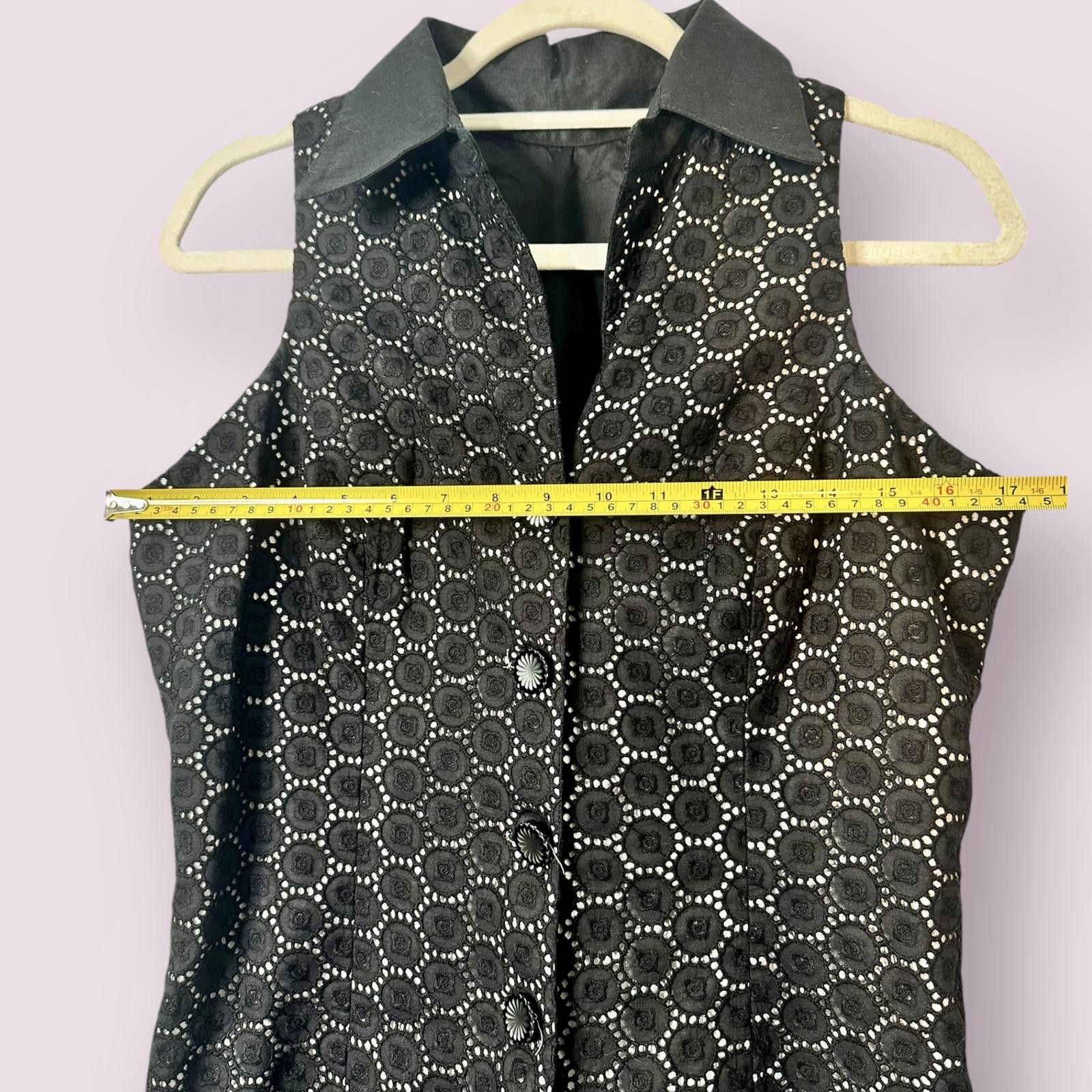 Designer Custom Black & White Dress Size M / US 6-8 / IT 42-44 - 4 Thumbnail