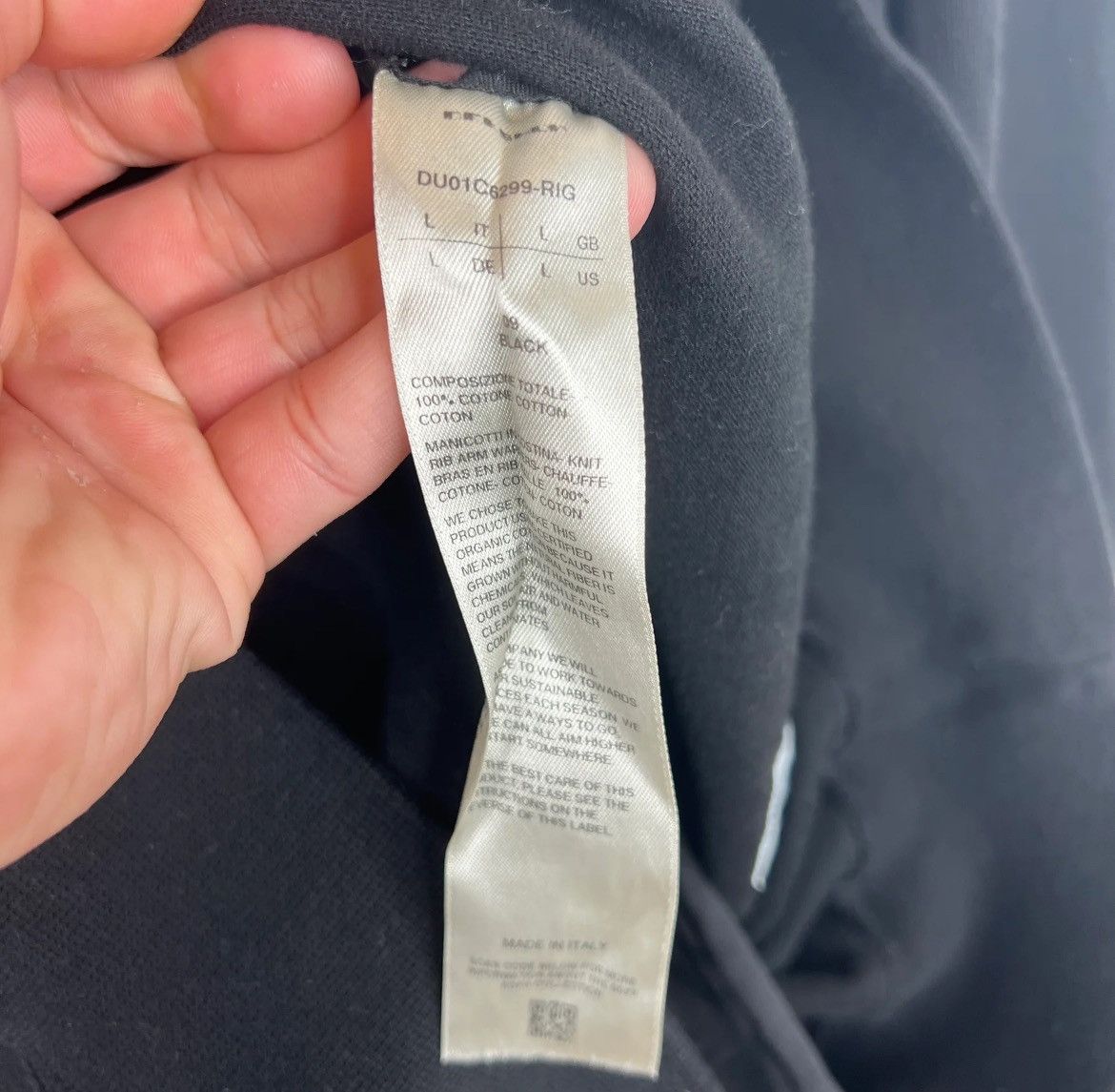Rick Owens Drkshdw Rick Owens DRKSHDW Granbury Hoodie Size US L / EU 52-54 / 3 - 6 Thumbnail