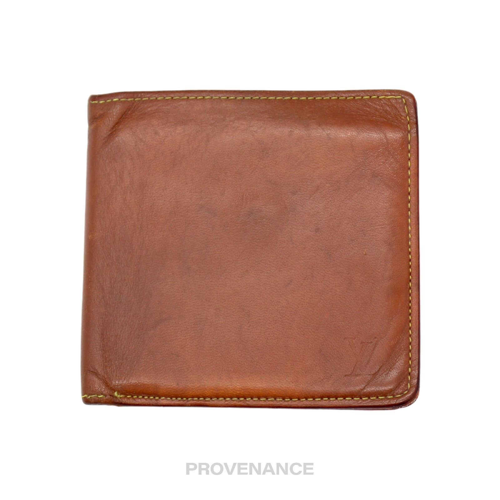 Louis Vuitton 🔴 Louis Vuitton Marco Wallet - Nomade Caramel Leather Size ONE SIZE - 2 Thumbnail