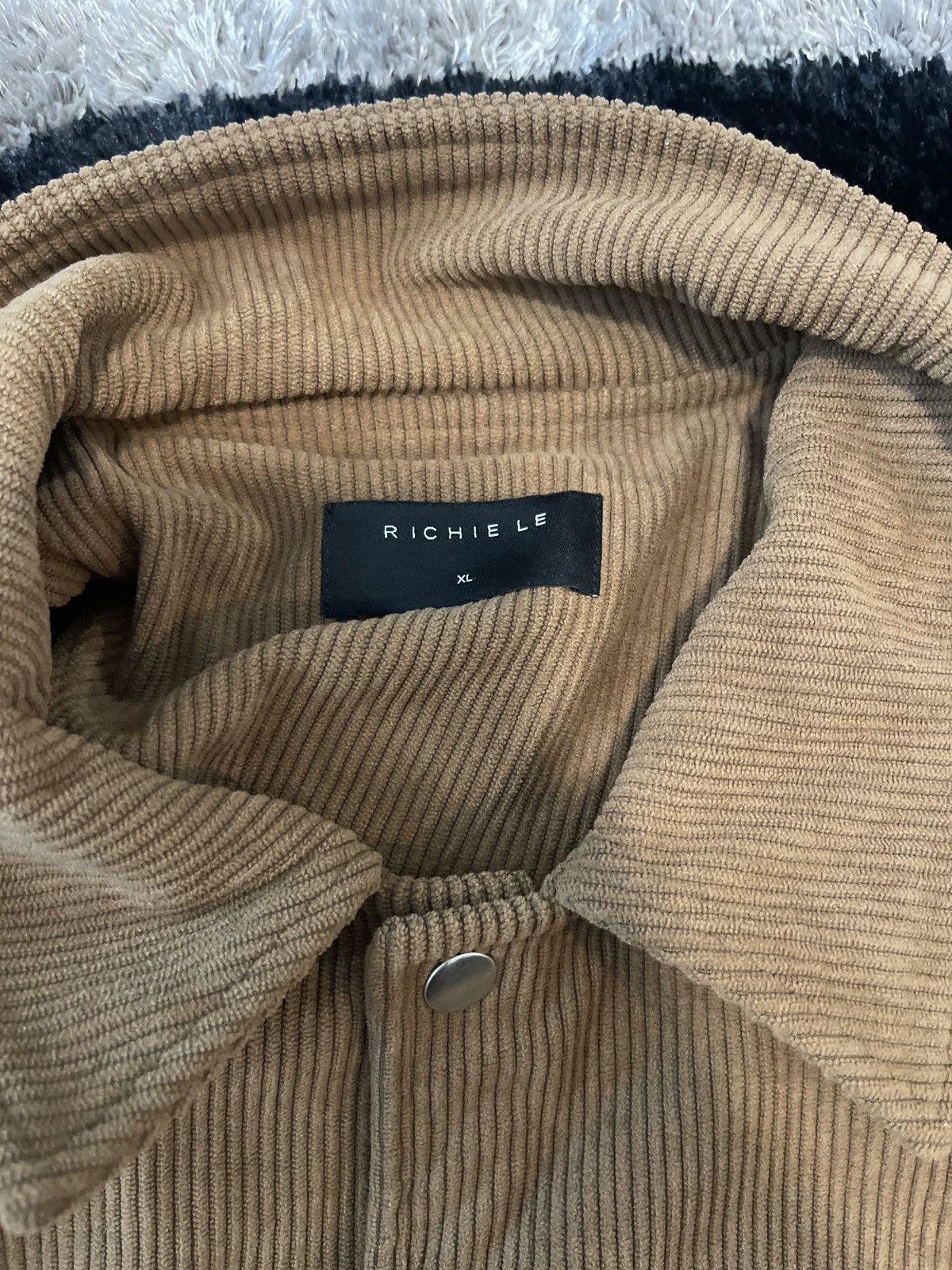 Richie Le Collection Brown Corduroy Richie Le Jacket Size US XL / EU 56 / 4 - 2 Thumbnail