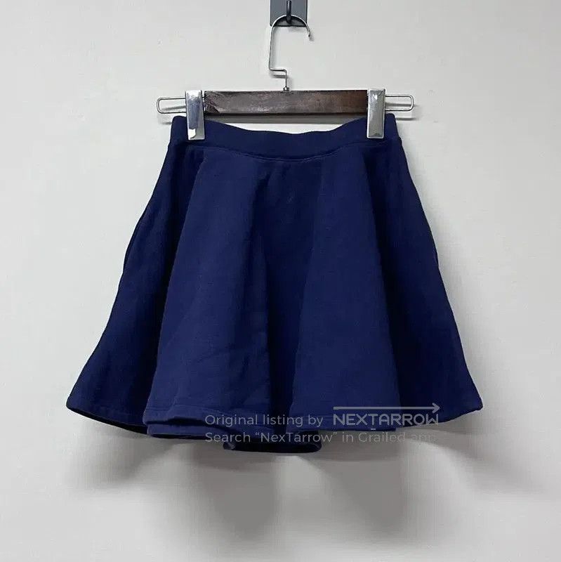 Dior Dior Navy Cotton Women's Skirt . Size 31" - 2 Thumbnail