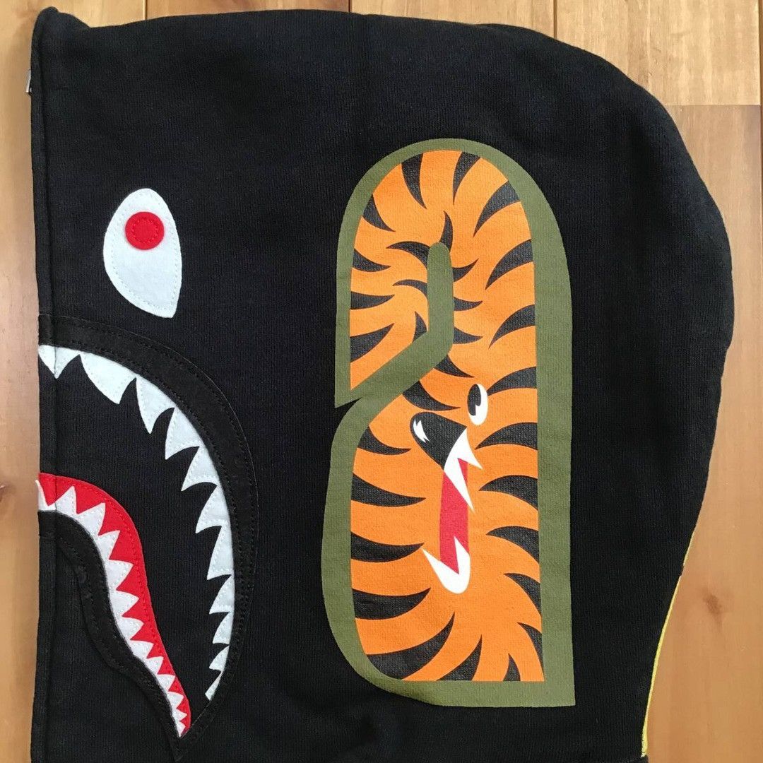 Bape × Nigo BAPE Giant Multi Camo Shark Full Zip Hoodie a bathing ape Size US M / EU 48-50 / 2 - 5 Thumbnail