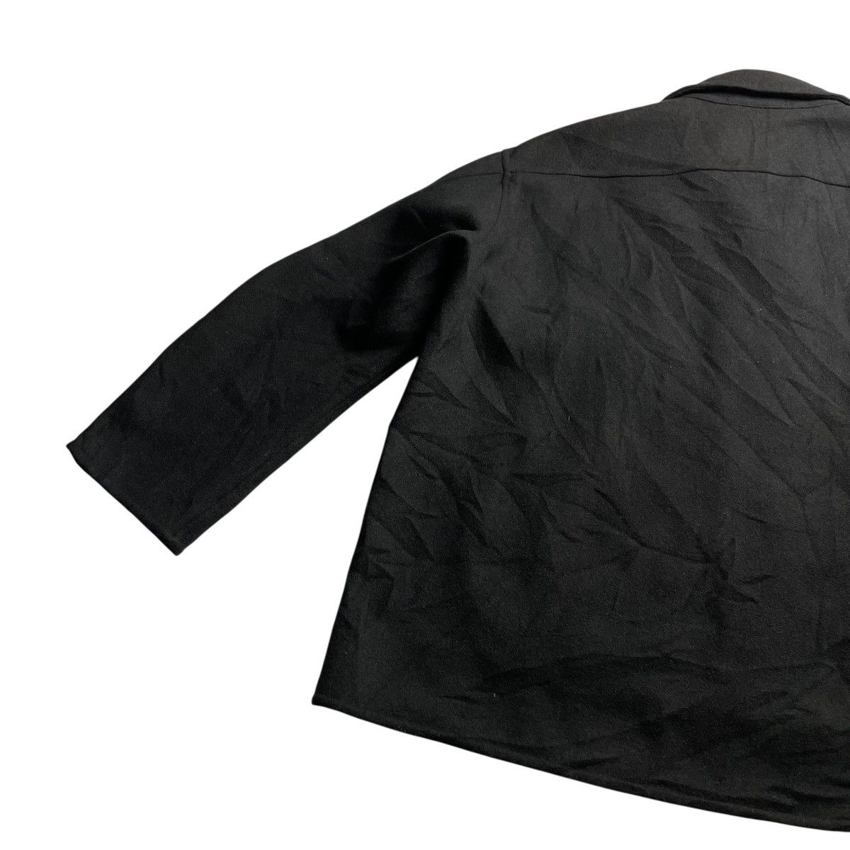 Jil Sander 🇯🇵 UNIQLO +j JIL SANDER OVERSIZED DOUBLE COLLAR WOOL JACKET Size US M / EU 48-50 / 2 - 11 Thumbnail