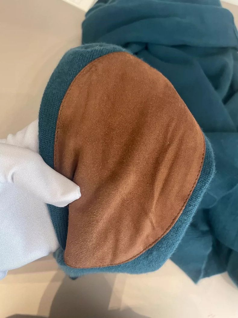 Loro Piana Loro Piana Blue-Green Cashmere Sweater- Size US M / EU 48-50 / 2 - 5 Thumbnail