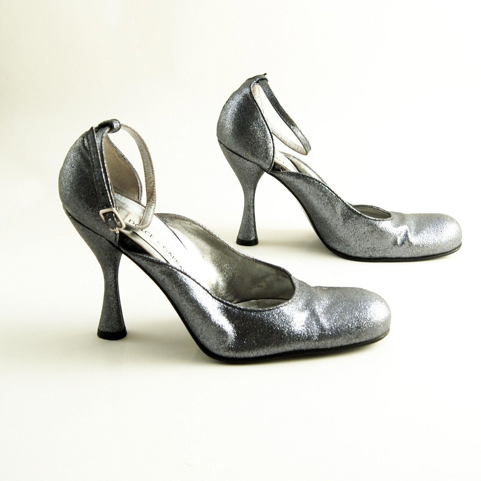 Dolce & Gabbana Dolce Gabbana Glitter Sandals High Heel Shoe Size US 8 EU 38 Size US 8 / IT 38 - 4 Thumbnail