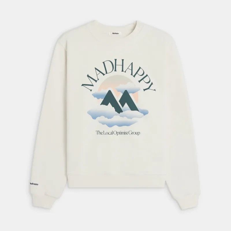 Madhappy MADHAPPY Unisex Outdoors Printed Sweatshirt Tofu Size XS / US 0-2 / IT 36-38 - 1 Thumbnail