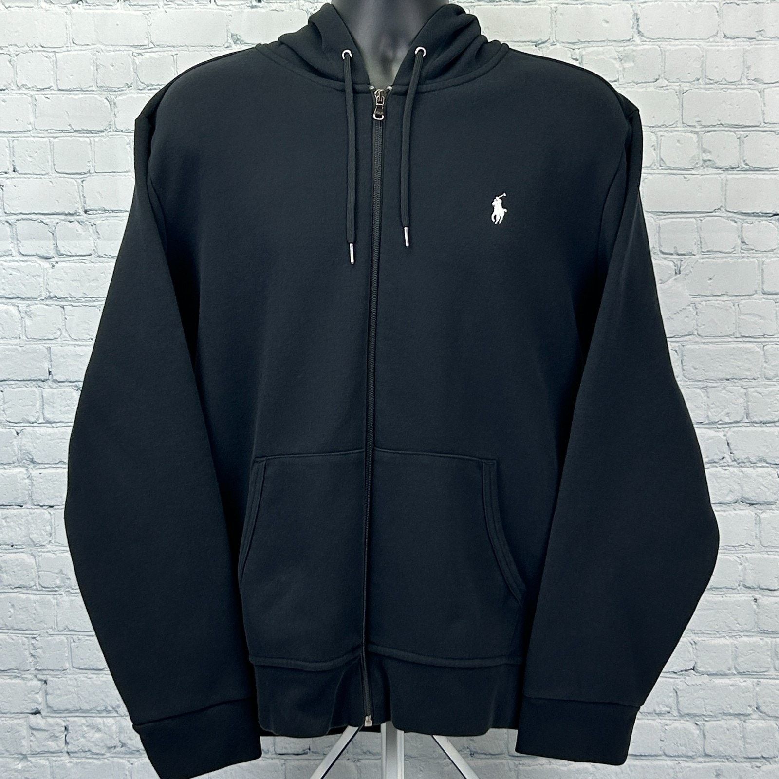 Polo Ralph Lauren Polo Ralph Lauren Performance Hoodie Logo Black Hooded XL Size US XL / EU 56 / 4 - 2 Thumbnail