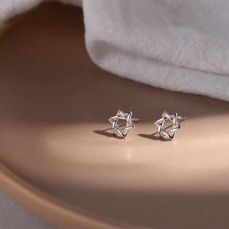 Jewelry Vibe Earrings One Pairs Chrome Jewelry Size ONE SIZE - 4 Thumbnail