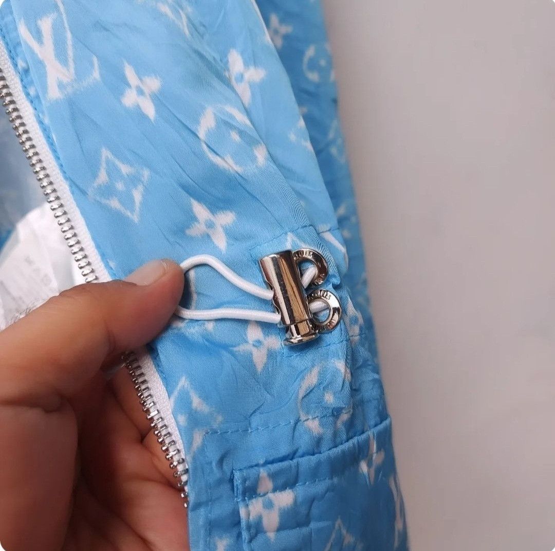 Designer × Vintage Vtg Louis Vuitton Monogram Polyester Women Jacket Size XL / US 12-14 / IT 48-50 - 9 Thumbnail