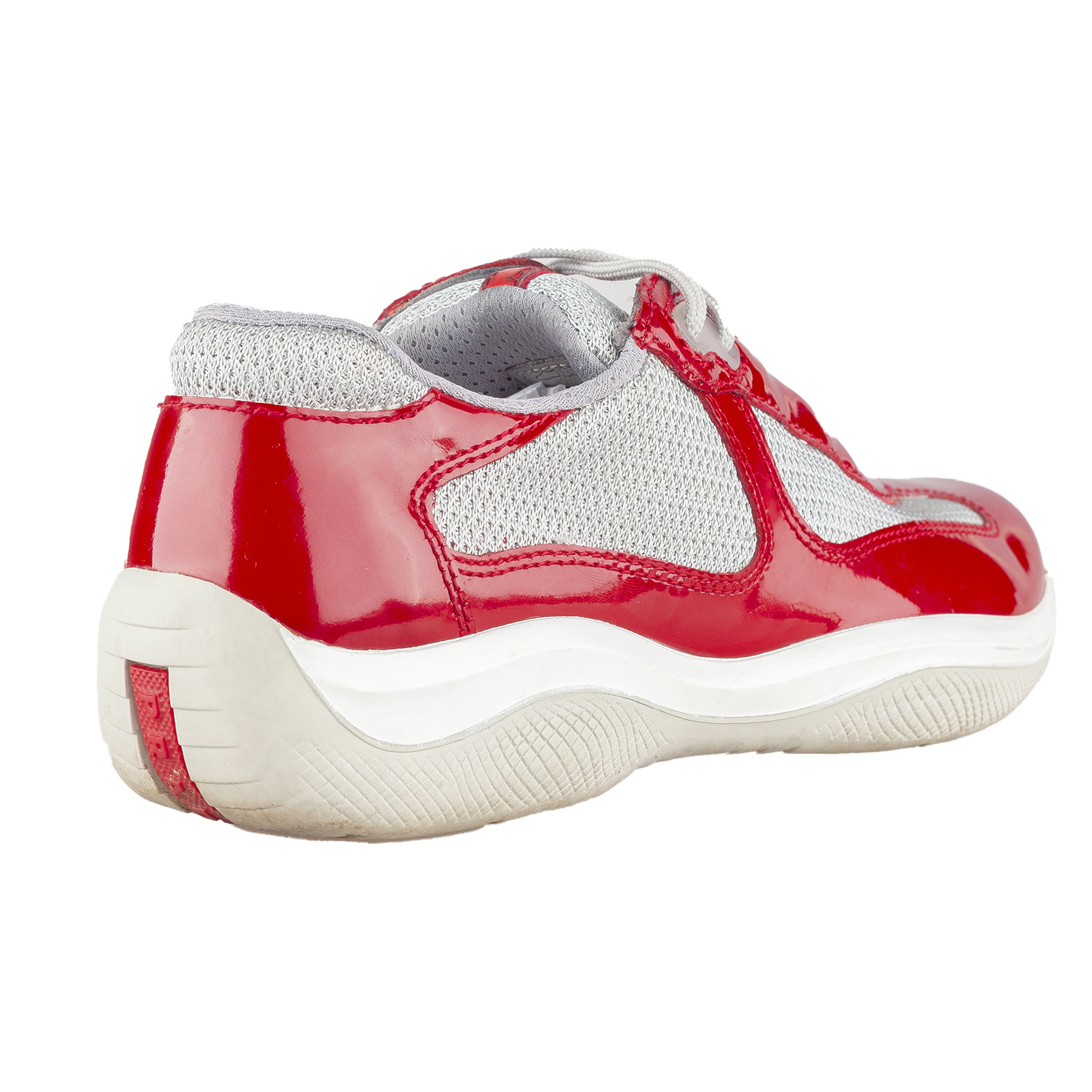 Prada Prada America’s Cup Red Vintage Sneakers (35.5 IT / 36,5 EU) Size US 5.5 / IT 35.5 - 6 Thumbnail