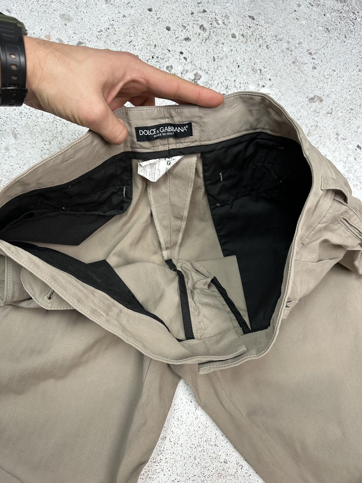 Dolce & Gabbana × Vintage Dolce & Gabbana Men's Collection Light brown pants 46 Size Size US 30 / EU 46 - 11 Thumbnail