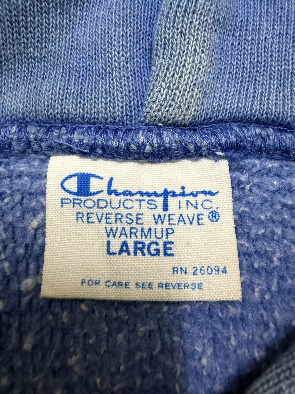 Champion Champion Reverse Weave Warmup Pullover Sweater Hoodie Size US S / EU 44-46 / 1 - 7 Thumbnail