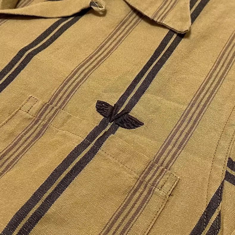 Visvim visvim 20SS IRVING Wings Embroidered Stripe Short Sleeve Sh Size US L / EU 52-54 / 3 - 2 Thumbnail
