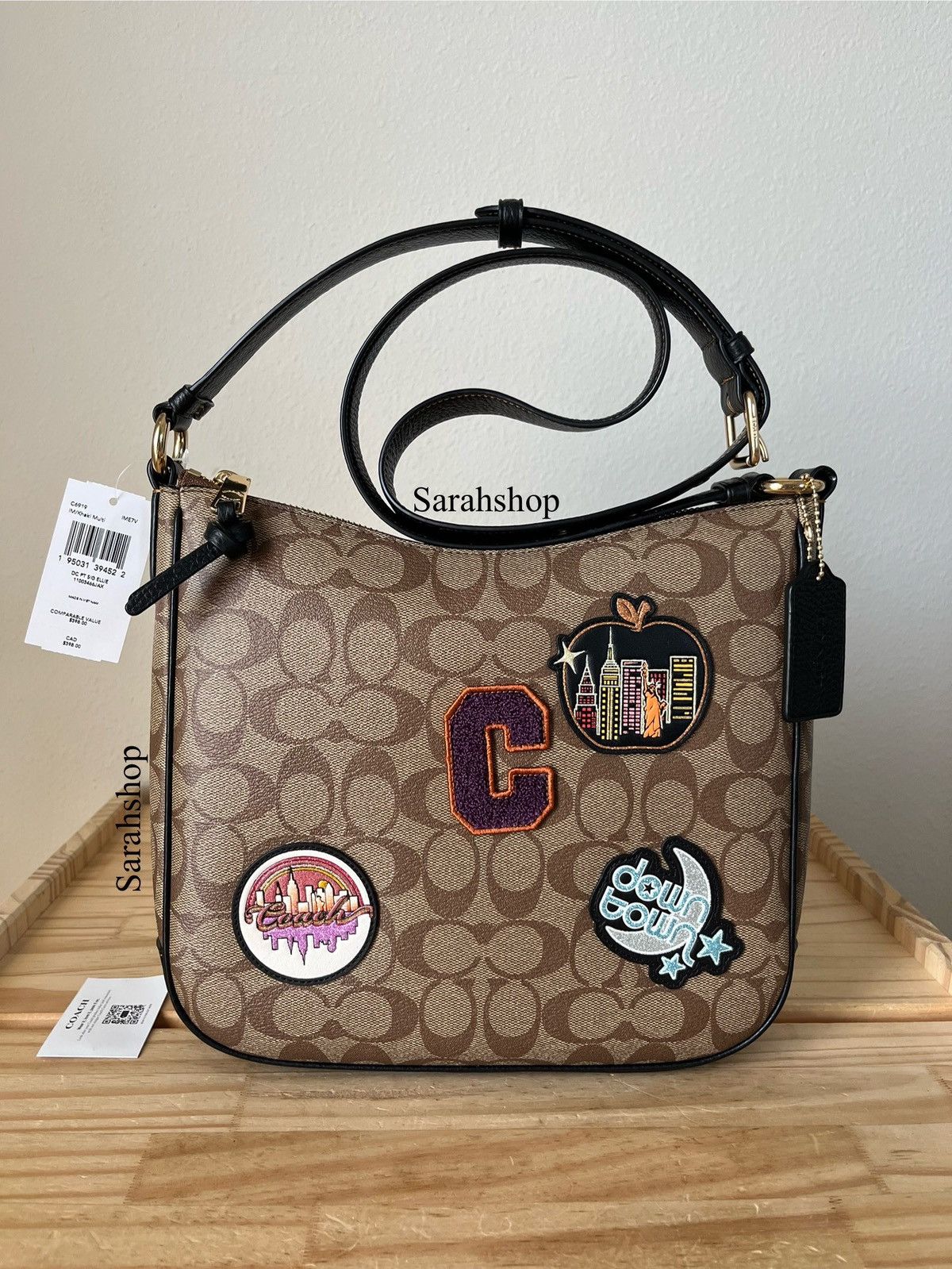 Coach Coach Ellie file bag in signature disco patches Size ONE SIZE - 1 Thumbnail