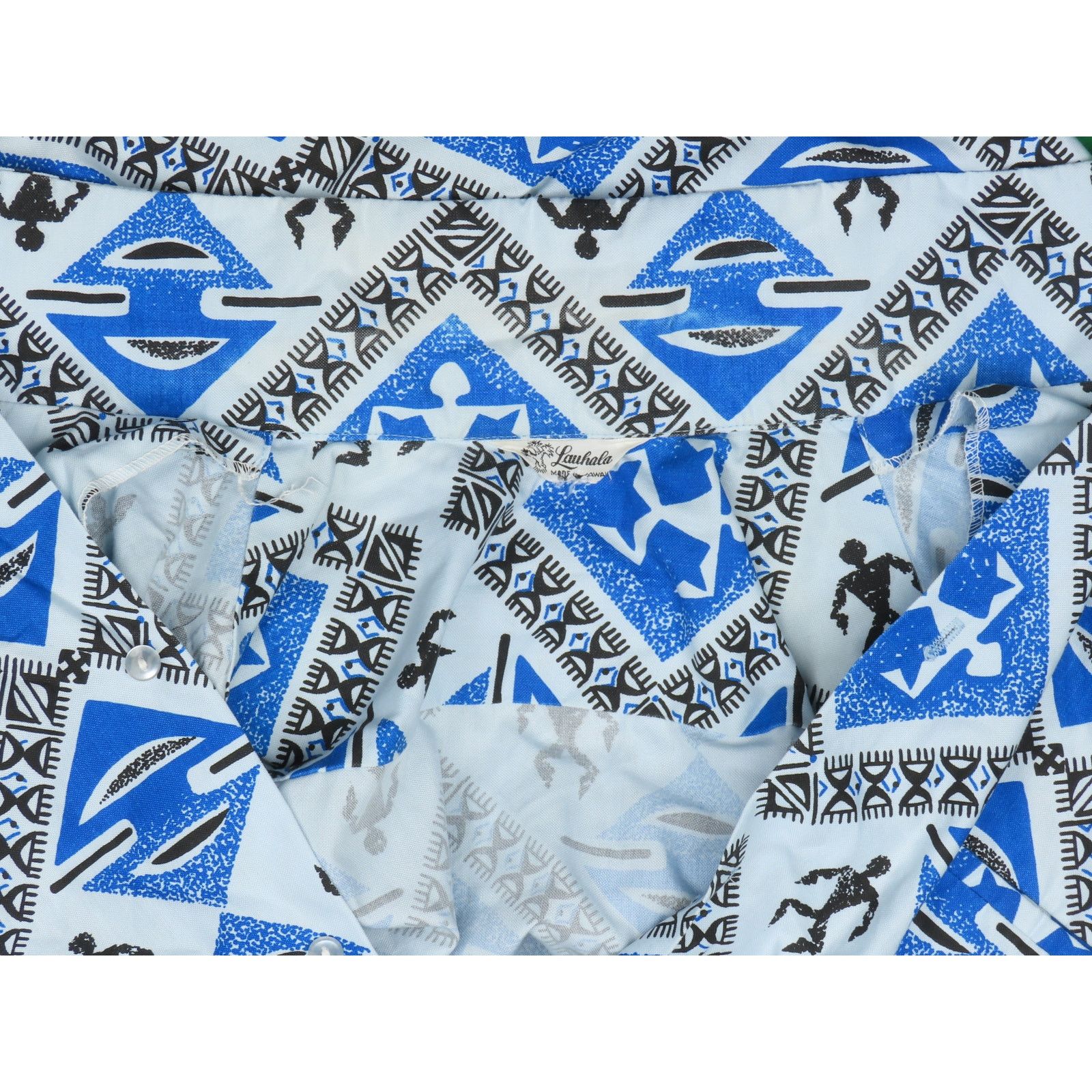 Other Vintage Lauhala Aloha Tribal Star Print Hawaiian Camp Shirt Size US L / EU 52-54 / 3 - 5 Thumbnail