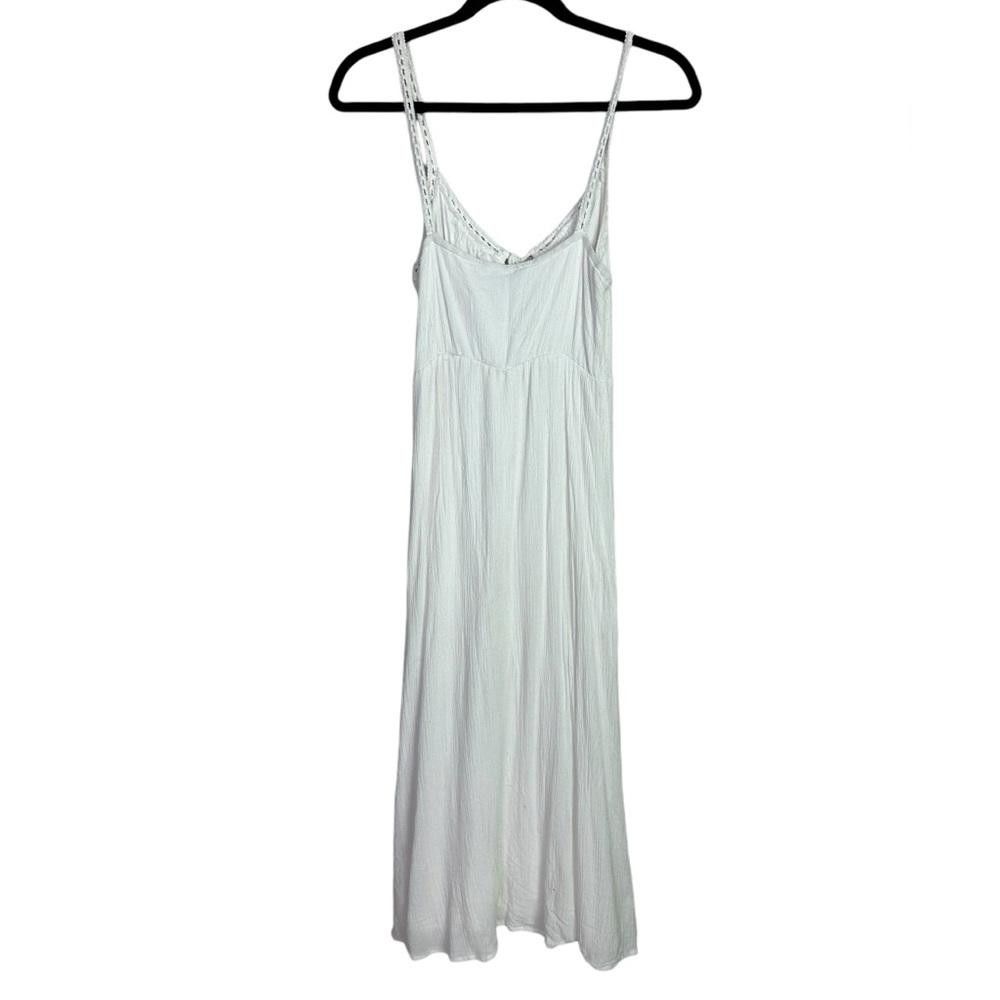 Luchiano Visconti Lush l White Crochet Midi Dress Small Size S / US 4 / IT 40 - 5 Thumbnail