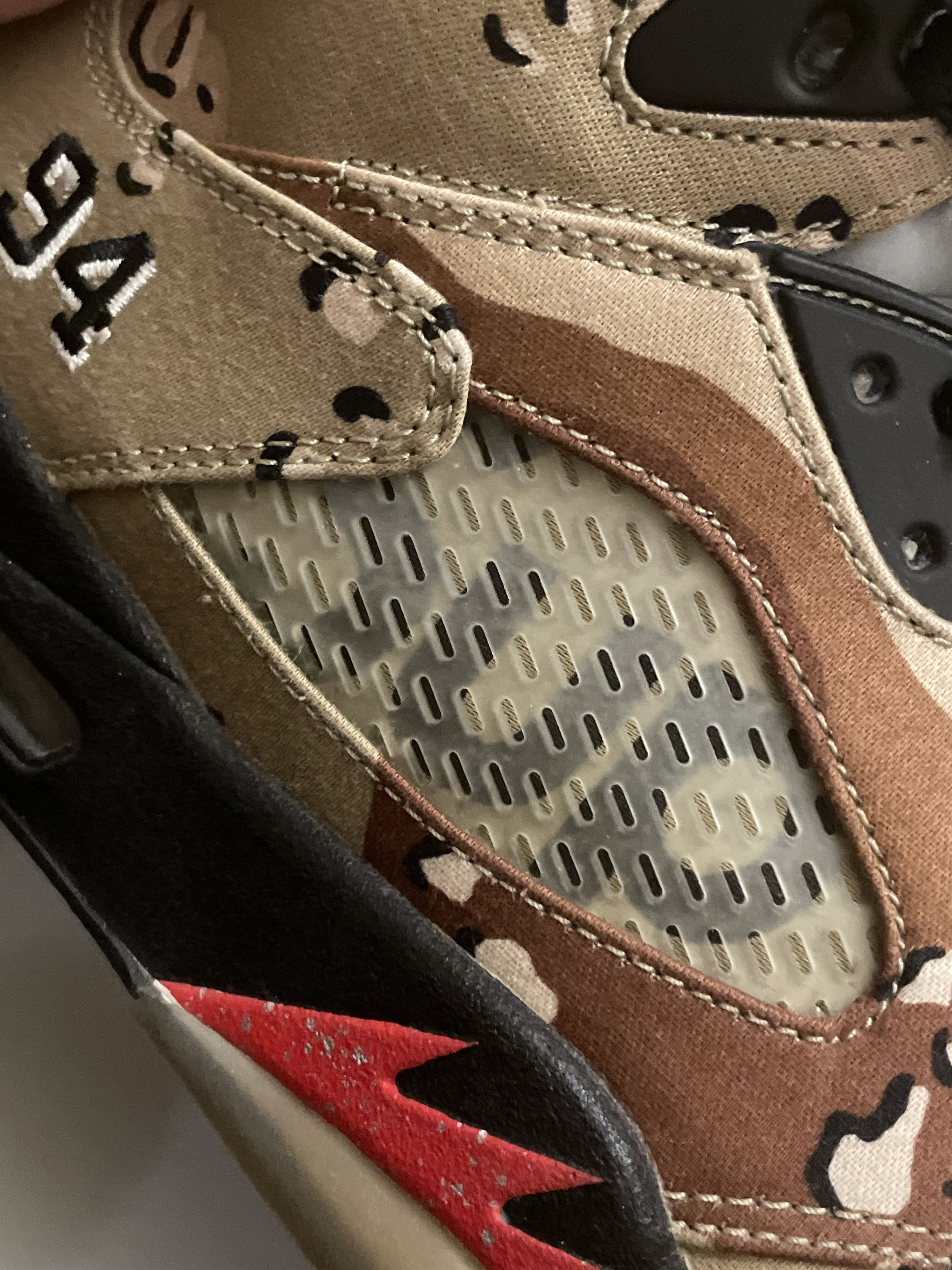Jordan Brand × Supreme Supreme Jordan 5 Camo Size US 10 / EU 43 - 12 Thumbnail