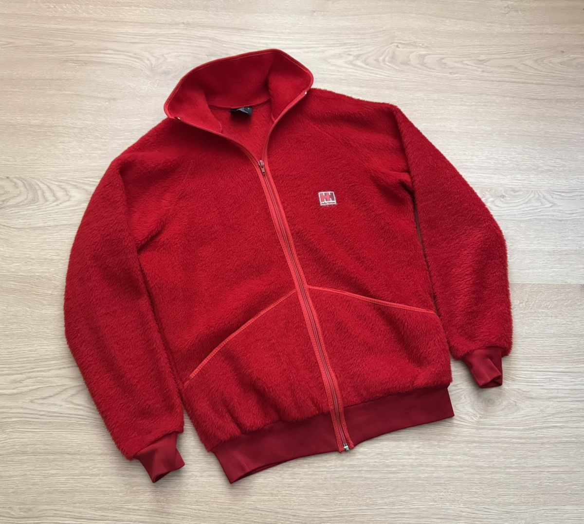 Helly Hansen Vintage 90’s Helly Hansen Fleece Full Zip Norway Jacket Size US M / EU 48-50 / 2 - 1 Thumbnail