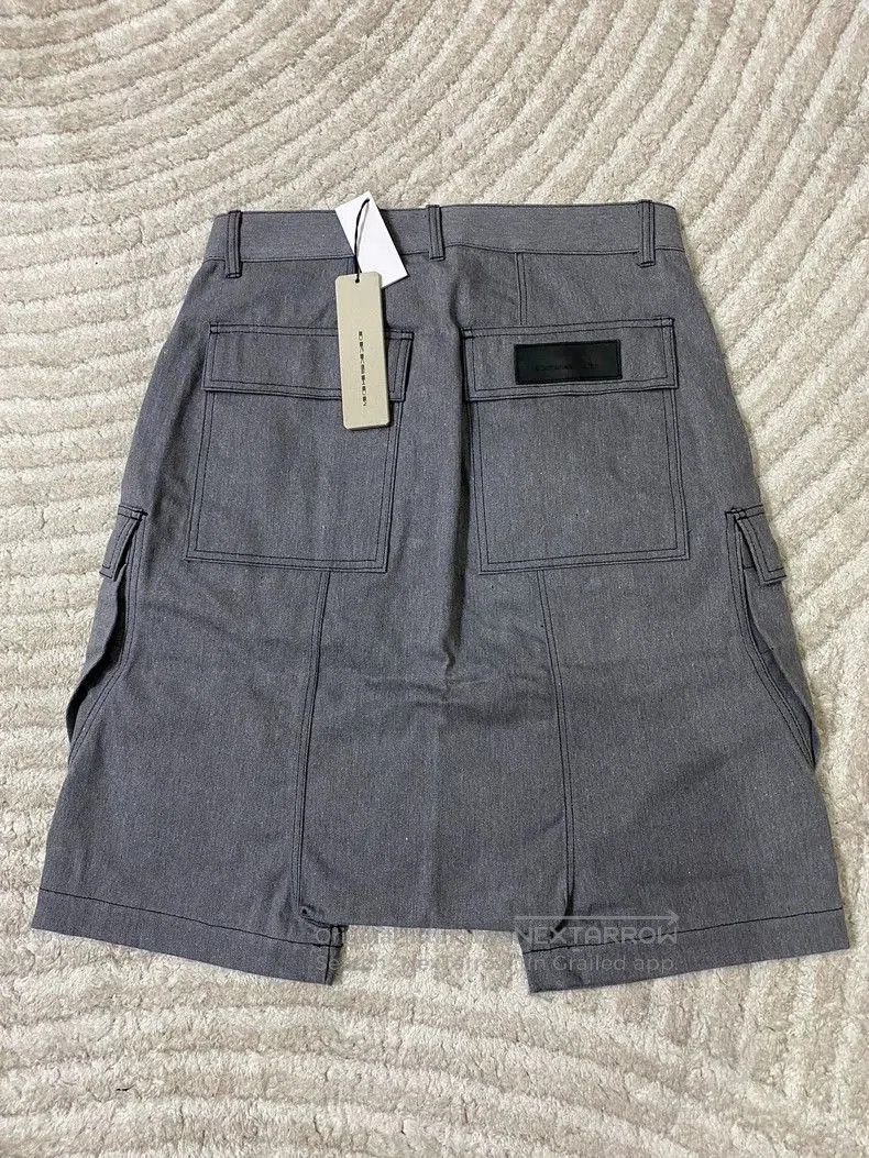 Rick Owens Rick Owens Gray Cargo Shorts. Size US 31 - 2 Thumbnail