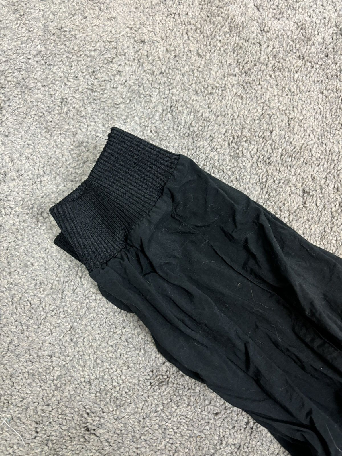 Nike × Vintage Vintage 80s black nike track pants Size US 35 - 2 Thumbnail
