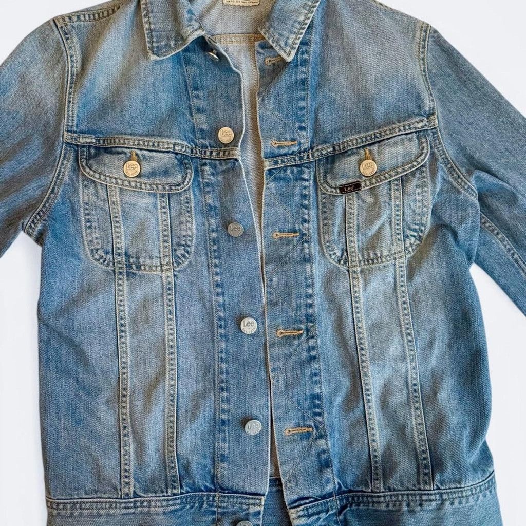 Lee Vintage Lee Rider Denim Trucker Jacket Women's Medium Size M / US 6-8 / IT 42-44 - 2 Thumbnail