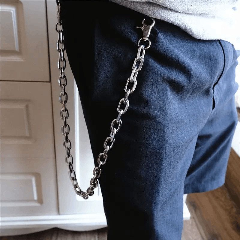 Jewelry Unisex Pant Chains Wallet Chain Jean Trouser Chain Size ONE SIZE - 1 Thumbnail