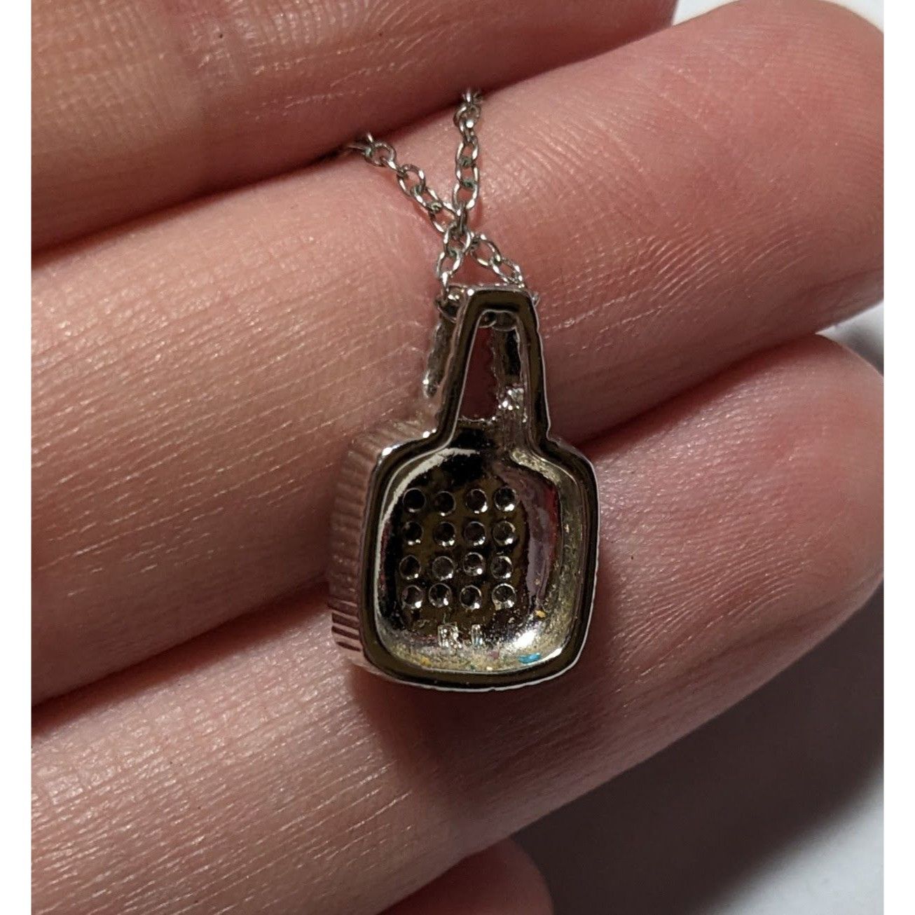 Other Elegant Glam Silver Gemmed Pendant Necklace Size ONE SIZE - 11 Thumbnail