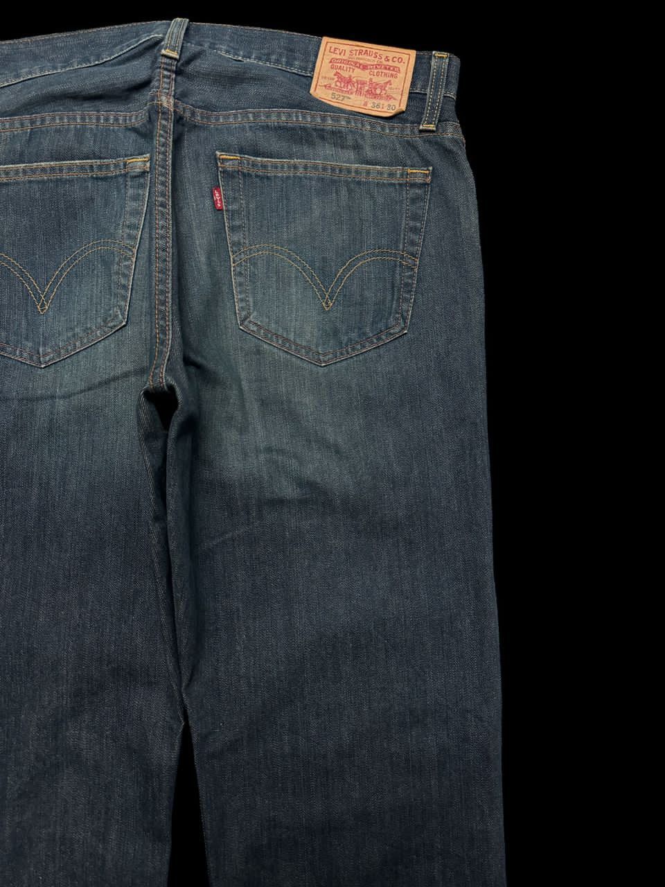 Levi's ❌LASTDROP❌ BOOT CUT Y2K Levi’s 527 Mudwash Low Distress Size US 37 - 15 Thumbnail