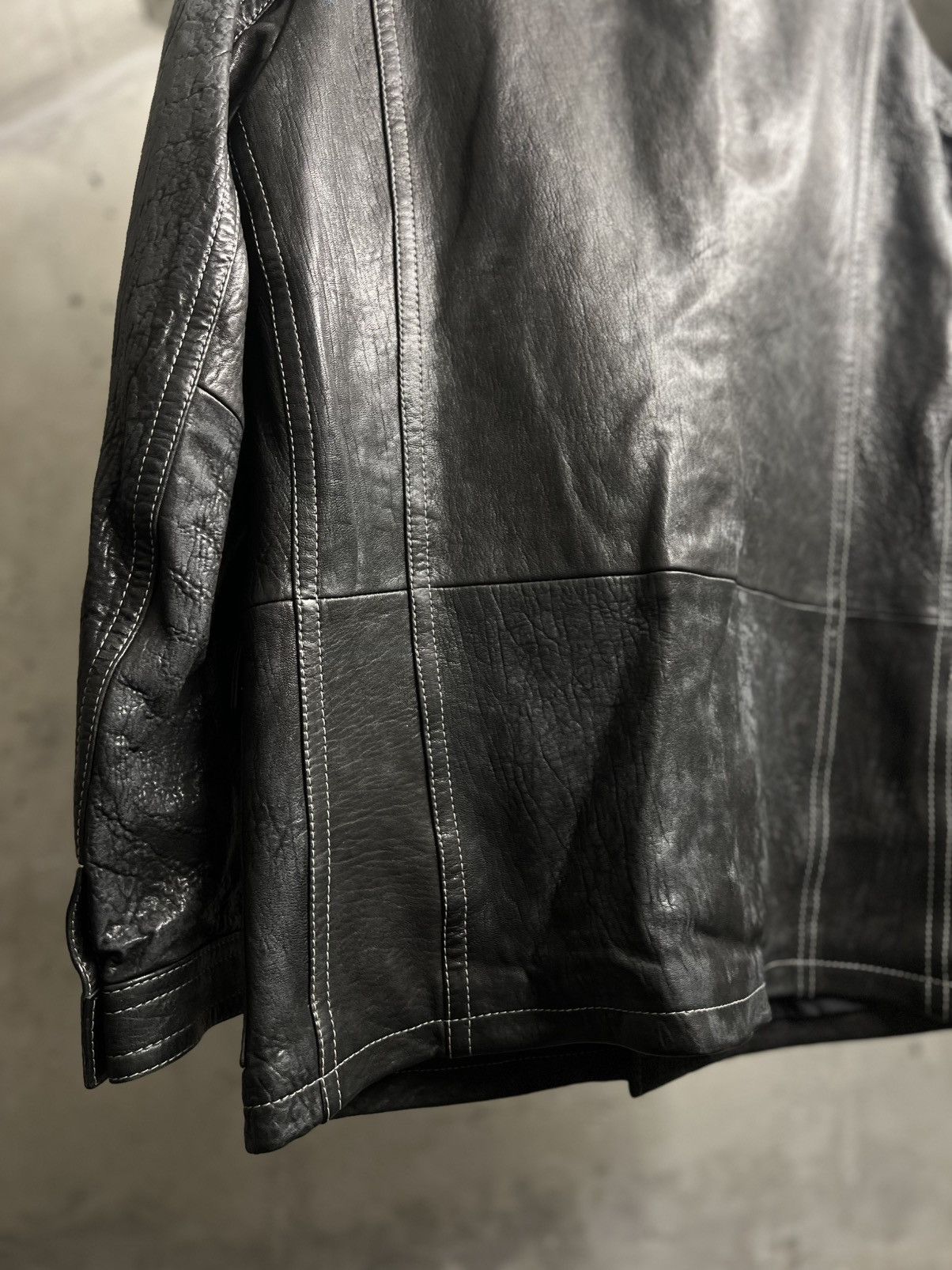 John Varvatos Vintage Horse Culatta leather Car coat Size US M / EU 48-50 / 2 - 7 Thumbnail