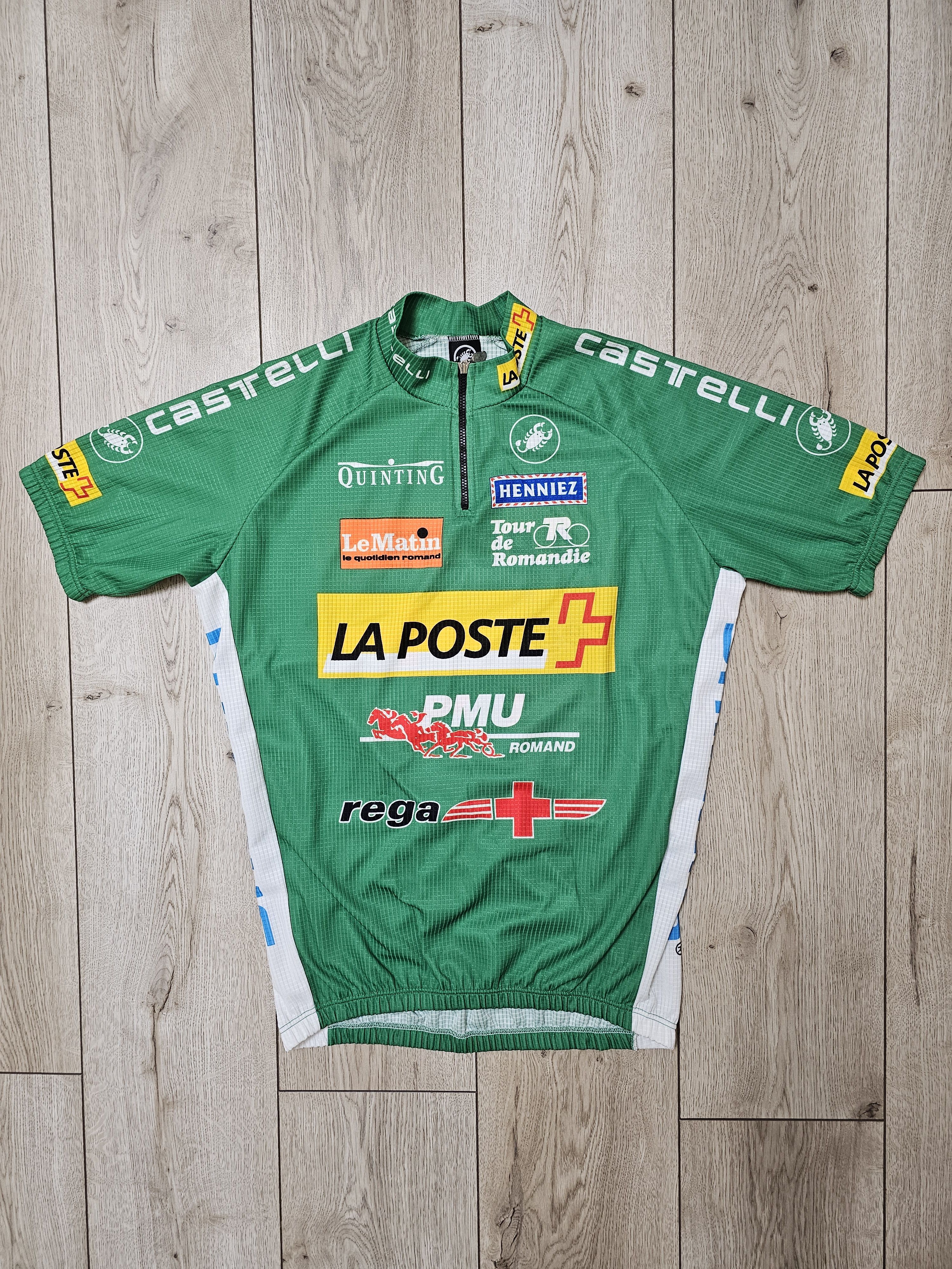All Sport × Vintage VINTAGE CASTELLI CYCLING JERSEY VELO PMU TOUR DE ROMANDIE Size US XL / EU 56 / 4 - 1 Thumbnail