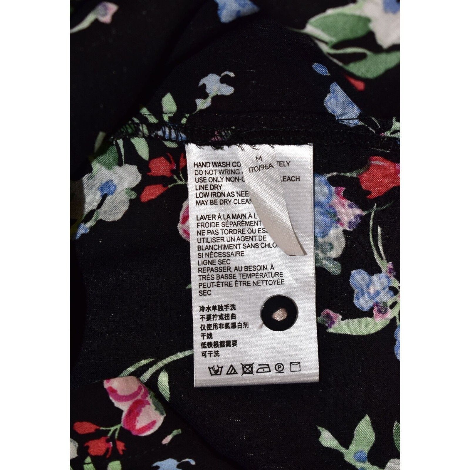 Anthropologie NEW MAEVE BY ANTHROPOLOGIE Floral Aveiro Flutter Sleeve Sz M Size M / US 6-8 / IT 42-44 - 6 Thumbnail