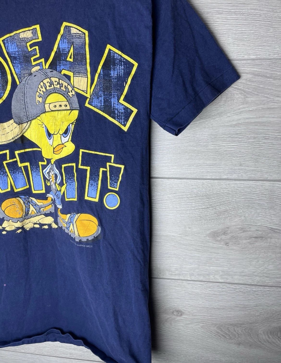 Other Vintage Merch T-shirt Deal Wit It 1995 Size S Size US S / EU 44-46 / 1 - 2 Thumbnail