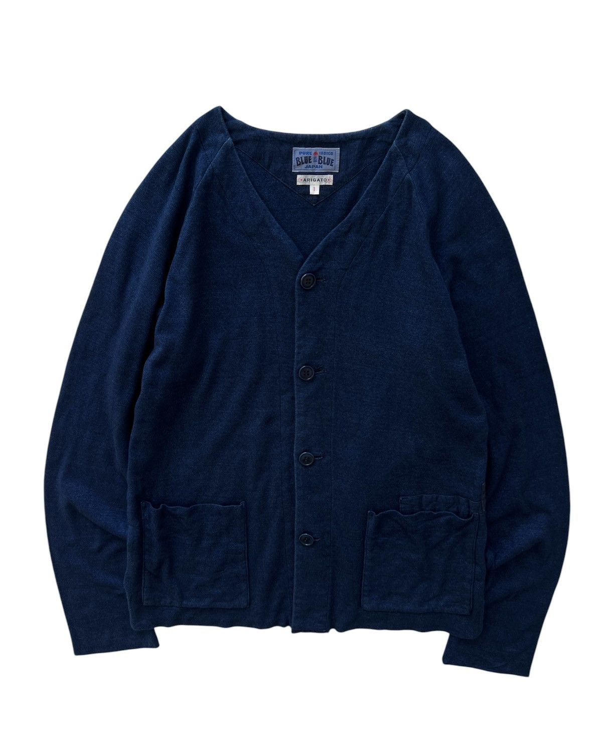 Blue Blue Japan × Indigo BLUE BLUE INDIGO CARDIGAN SHIRT🇯🇵 Size US S / EU 44-46 / 1 - 4 Thumbnail
