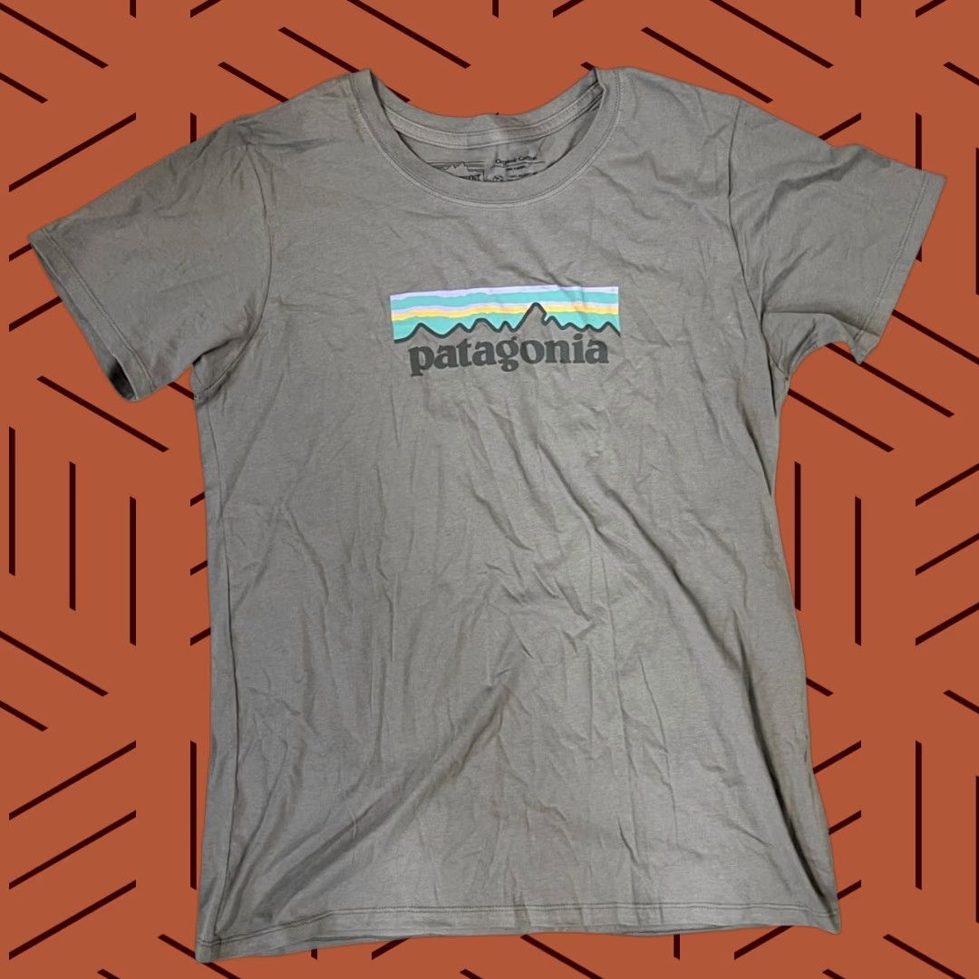 Patagonia VINTAGE Patagonia Pastel P6 Logo Organic Cotton Women's Medium Size M / US 6-8 / IT 42-44 - 1 Thumbnail