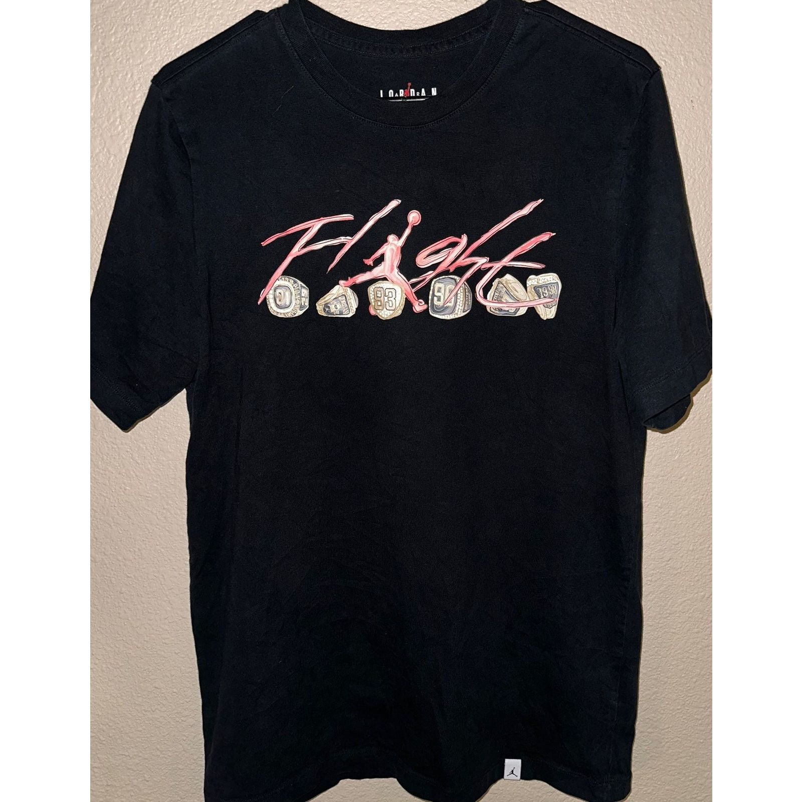 Other 🏀 Air Jordan Short Sleeve "Flight" T-Shirt - Size L Size US L / EU 52-54 / 3 - 1 Thumbnail